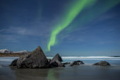 Aurora borealis, Lofoten Islands