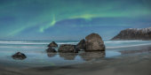 Aurora borealis, Lofoten Islands
