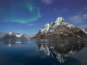 Aurora borealis, Lofoten Islands