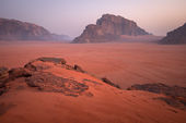 Wadi Rum at dawn