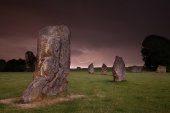 Lightning storm, Avebury