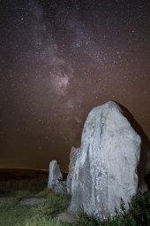 West Kennet Long Barrow and Milky Way