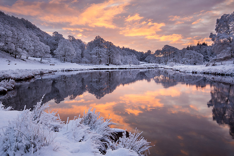 River Brathay in winter