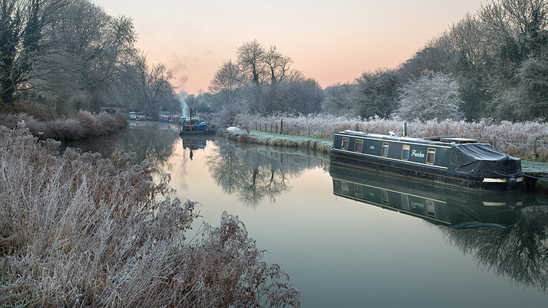 Kennet and Avon Canal in winter