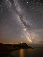 Milky Way over Clavell Tower