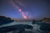 Milky Way over Kynance Cove