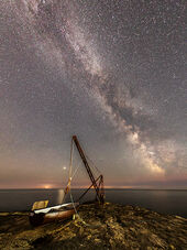 Milky Way over Portland Bill