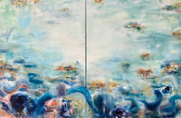 100210 Floating 1 +2. For enquiries about this work please contact NoonPowellFineArt.