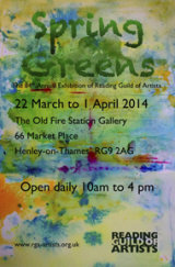 Reading Guild of Artists -Spring Greens exhibition