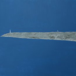 Blue 1. Acrylic on canvas. 61 x 51 cm