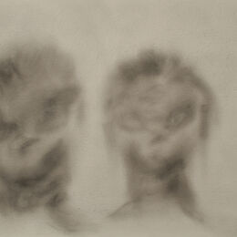 Lockdown. Charcoal and Graphite on Paper. 75 x 55 cm