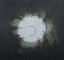 The Puppeteer. Acrylic on Board. 41 x 38 cm