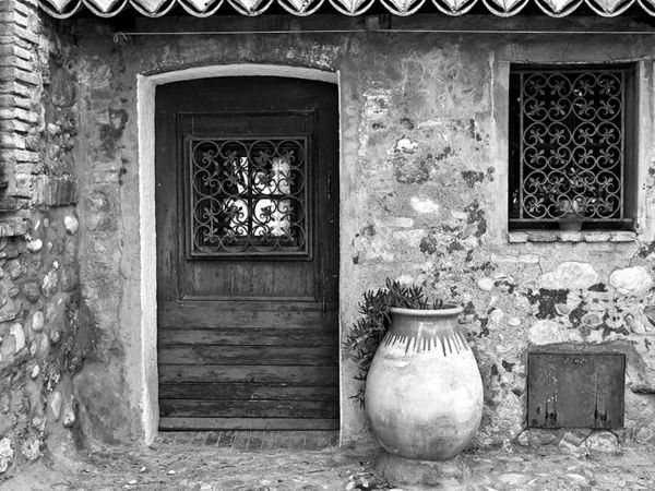 Door and Urn