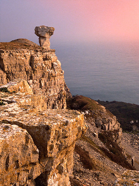 St Aldhelm's Head Rock