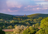 Corfe Castle from Kimmeridge