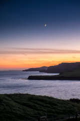 New Moon over Kimmeridge