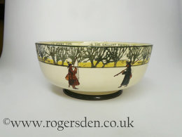 Isaac Walton Ware Footed Bowl