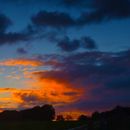 Sunset at Watership Down