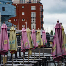 Deserted Cafe, Gunwharf Quays