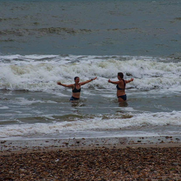 Bathers at Mudeford