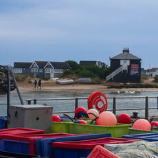 Mudeford Sandbanks from Fisherman's Quay
