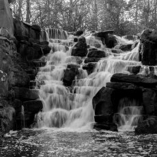 The Cascades (Black and White)