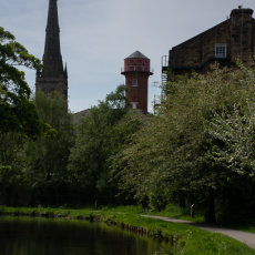 Lancaster Skyline from the Canal