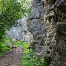 Warton Crag - The Start of the Ascent to the Top