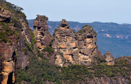 The Three Sisters. Blue Mountains. Australia.
