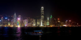 Hong Kong At Night