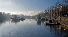 Late Afternoon On The River Dee