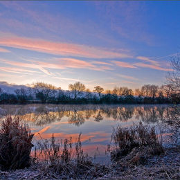 Colours Of Winter. River Dee.