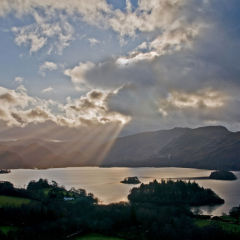 Sunset Over Derwentwater