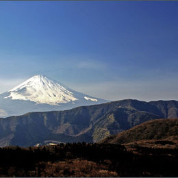 Mount Fuji From Afar.