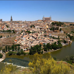 Toledo City & River. Spain.