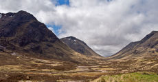 Along Glen Coe