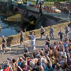 The Olympic Torch In Chester