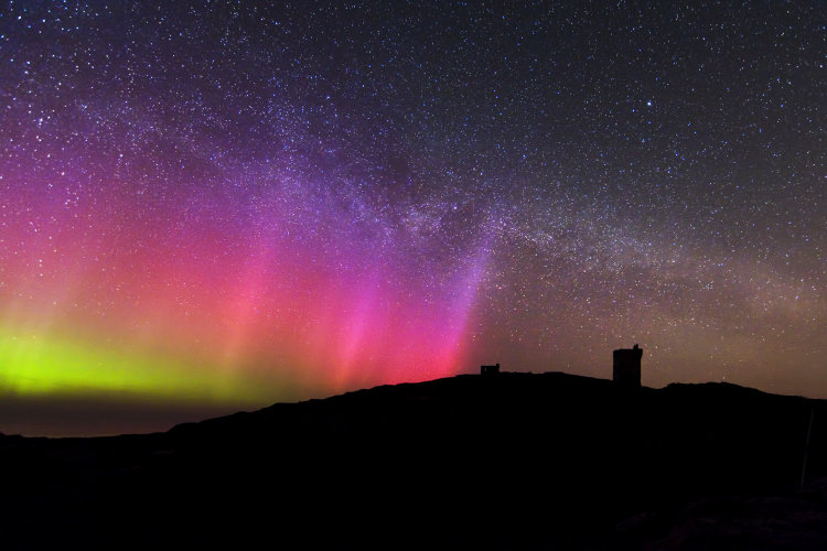 Aurora and the 'Tower'