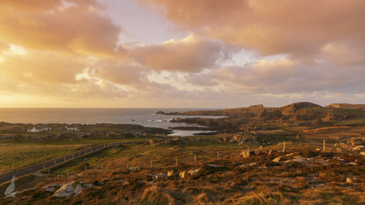 Sunset at Malin Head
