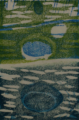 Green and Blue Rocks