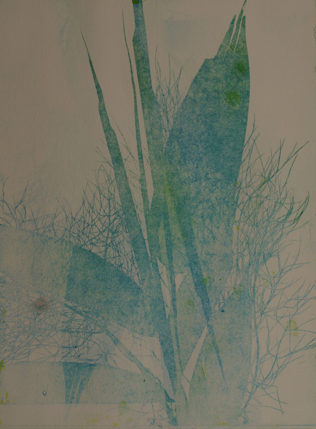 e.  Light Blue Bamboo 21.5 cm by 29 cm Cropped