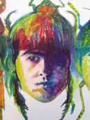 with the coleoptera, George, detail.