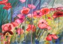 Poppies. Diptych.