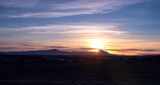 Sunset Over The Lomonds
