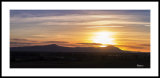 Sunset Over The Lomonds