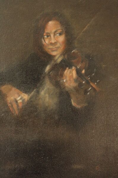 Violinist- portrait