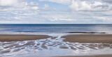 Tributaries in the sand, Walcott Beach, Norfolk