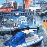 Boats at Old Portsmouth