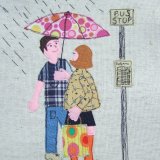 Bus Stop (The Hollies) Textile