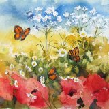 Butterflly and Flora1 (Sold)